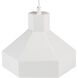 Poly LED 11 inch Matte White Pendant Ceiling Light