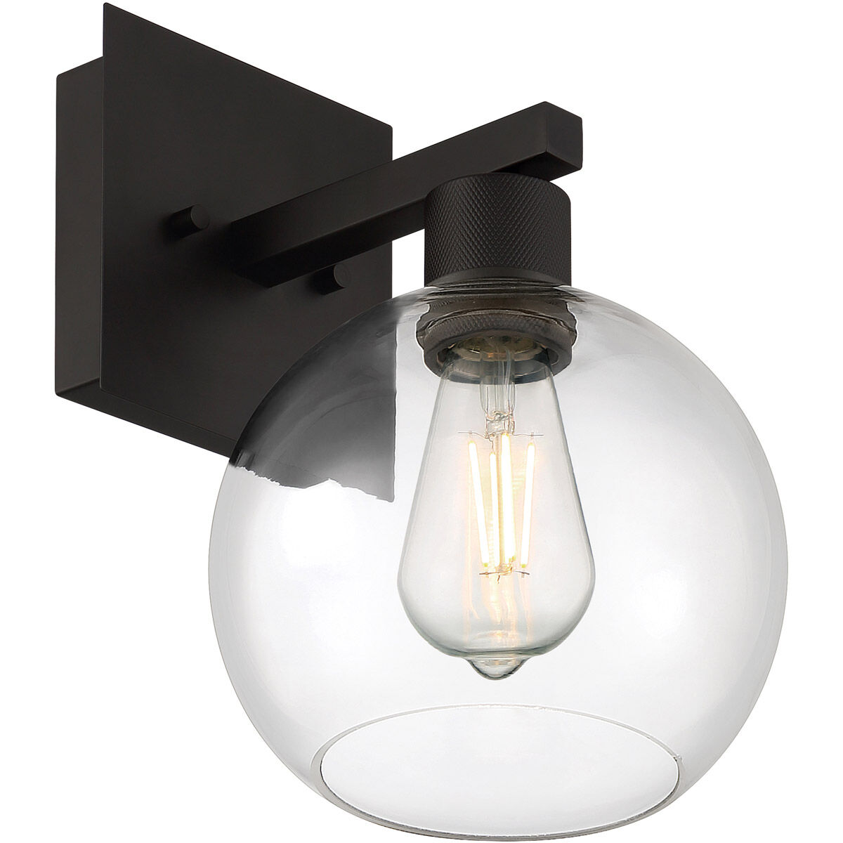 Port Nine LED 8 inch Matte Black Wall Sconce Wall Light