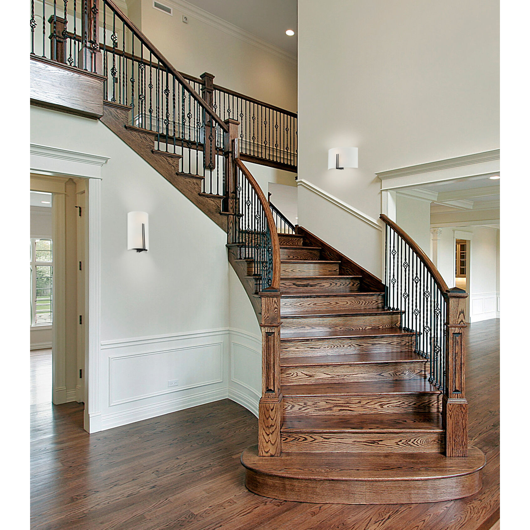 Prong Wall Sconce Wall Light in Matte Black