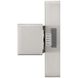 Maxx 24 inch Brushed Steel Bath Vanity Light Wall Light
