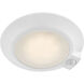Ace MS 7.25 inch White Flush Mount Ceiling Light
