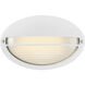 Clifton LED 5.25 inch White Outdoor Bulkhead