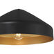 Prism LED 8 inch Matte Black Pendant Ceiling Light