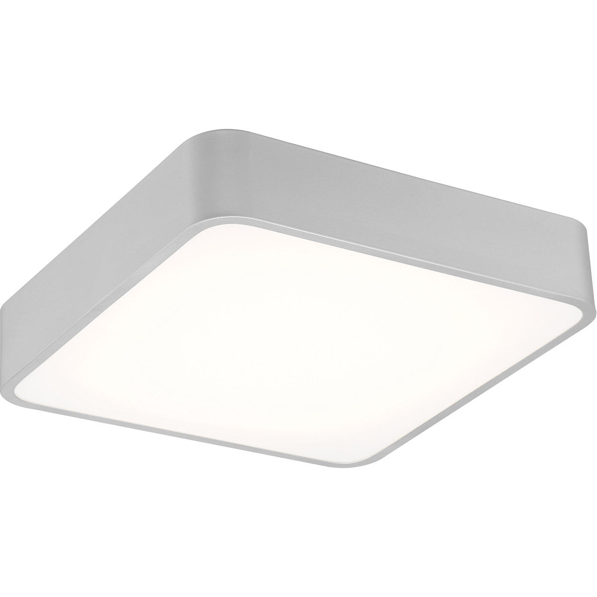 Granada LED 19.75 inch Satin and White Flush Mount Ceiling Light