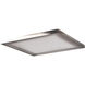 Boxer LED 5.5 inch Brushed Steel Flush Mount Ceiling Light