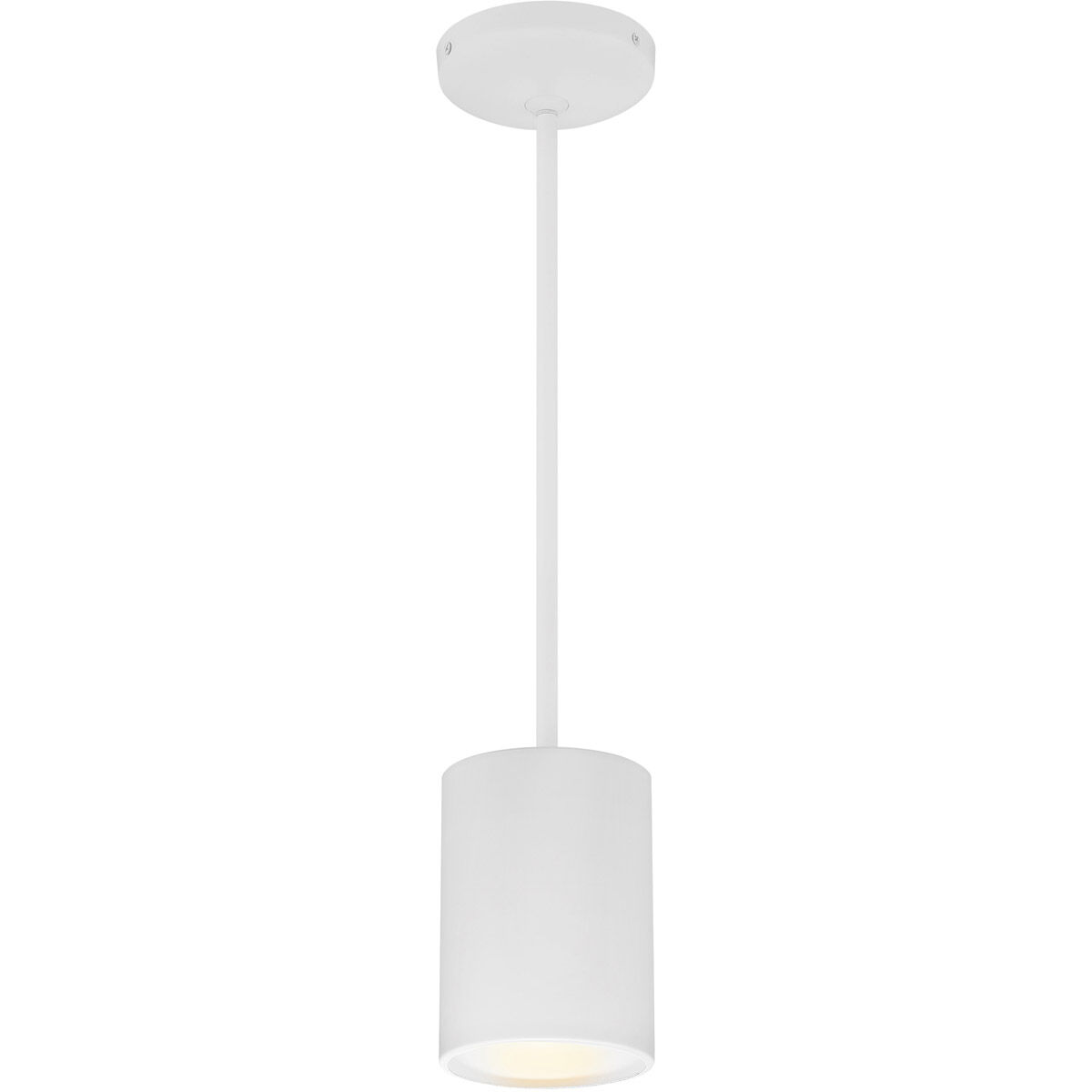 Pilson LED 4.5 inch Matte White Pendant Ceiling Light