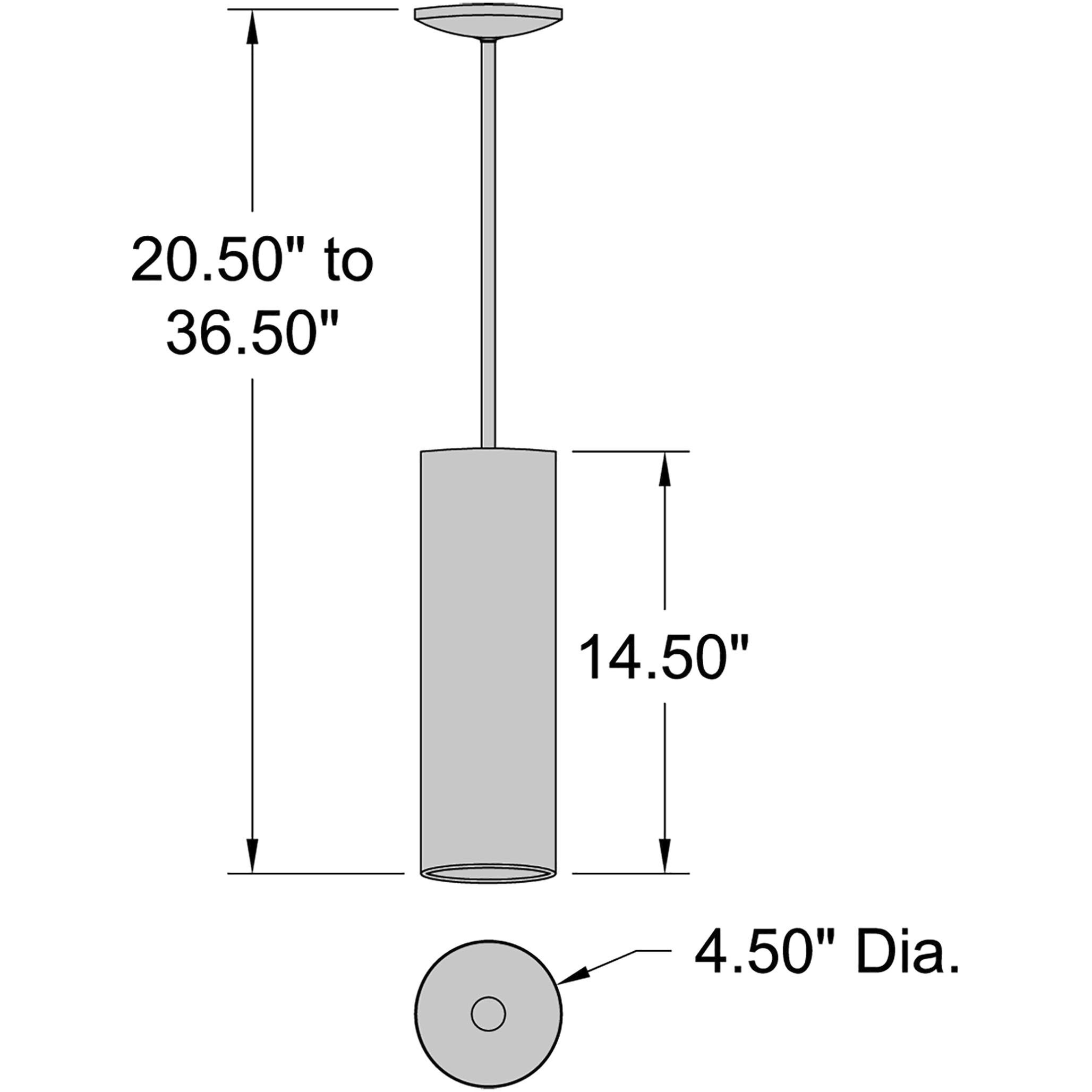 Pilson 4.75 inch Matte Black Pendant Ceiling Light