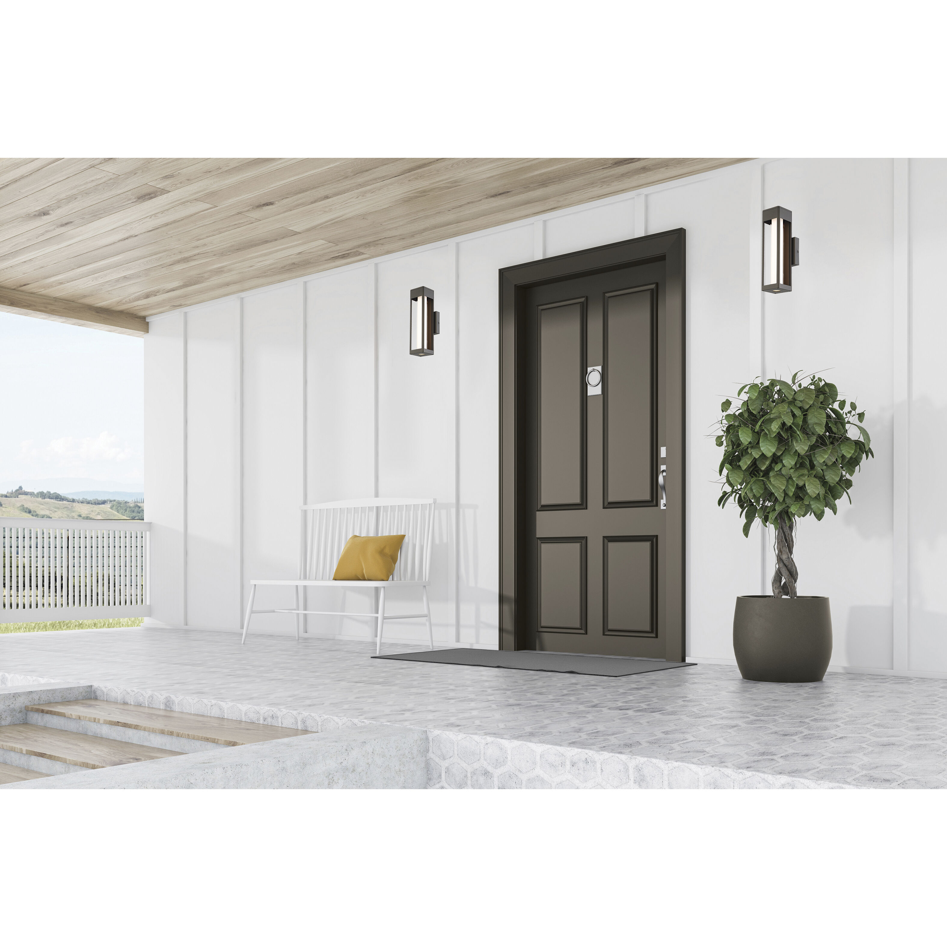 Soll LED 4.75 inch Oil Rubbed Bronze Wall Sconce Wall Light