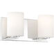 Oslo LED 14 inch Chrome Bath/Vanity Wall Light