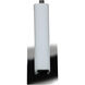 Chic LED 4.75 inch Chrome Vanity Light Wall Light