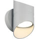 Marino LED 8 inch Satin Outdoor Wall Sconce