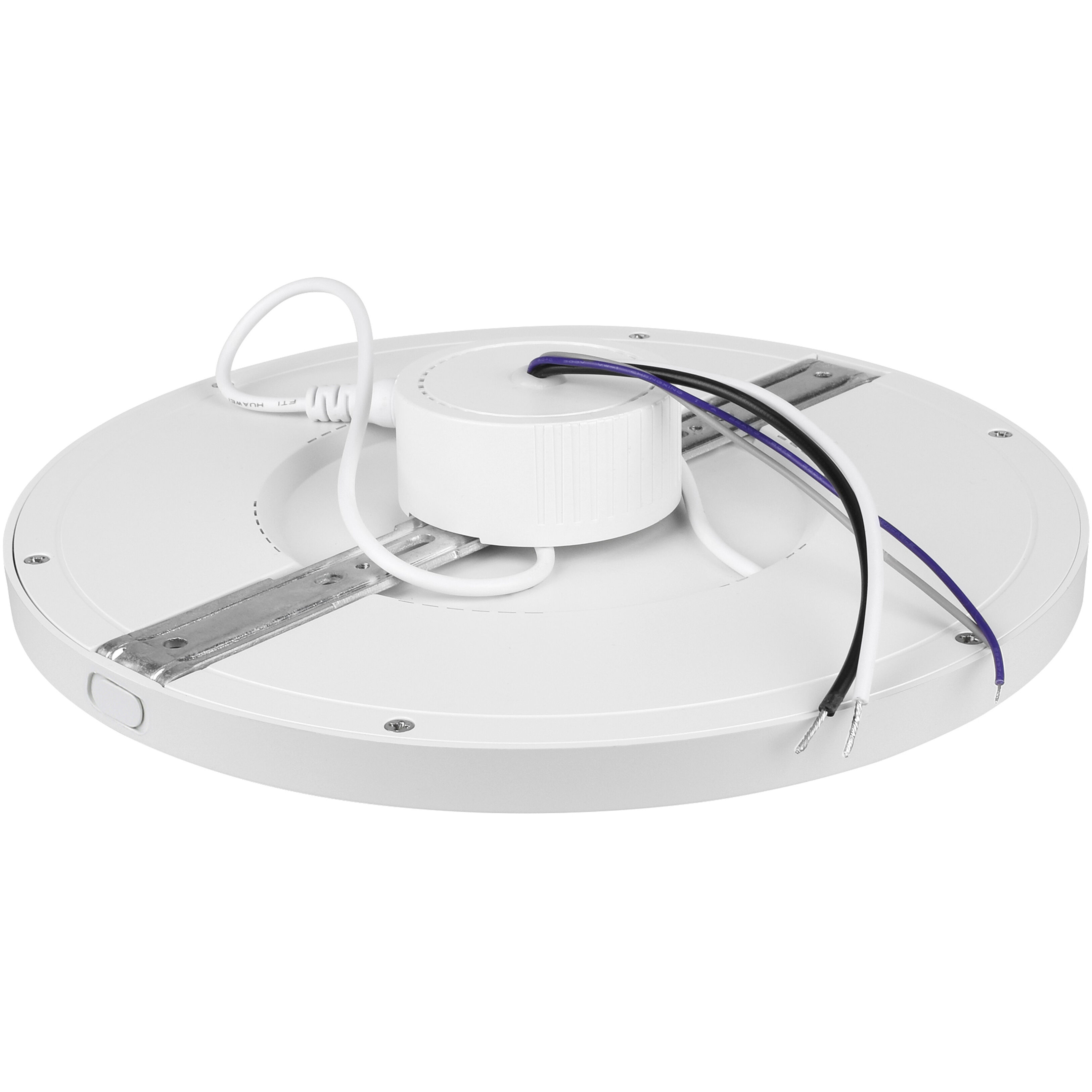 ModPLUS LED 12 inch Chrome Flush Mount Ceiling Light, Round