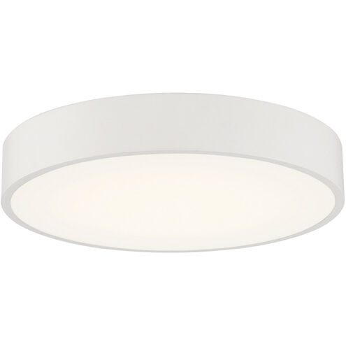 Como LED 13.75 inch White Flush Mount Ceiling Light