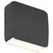 Newport LED 5.5 inch Black Flush Mount
