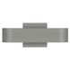 Montreal LED 5 inch Satin Outdoor Wall Sconce