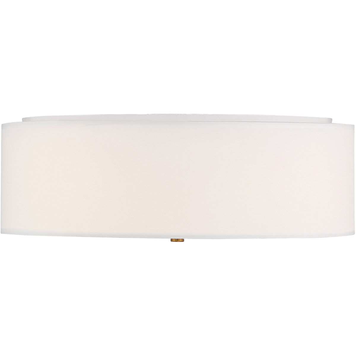 Mid Town LED 18 inch Antique Brushed Brass Flush Mount Ceiling Light