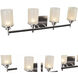 Perch LED 31 inch Brushed Steel Vanity Light Wall Light