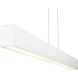 Form LED 2 inch Matte White Pendant Ceiling Light