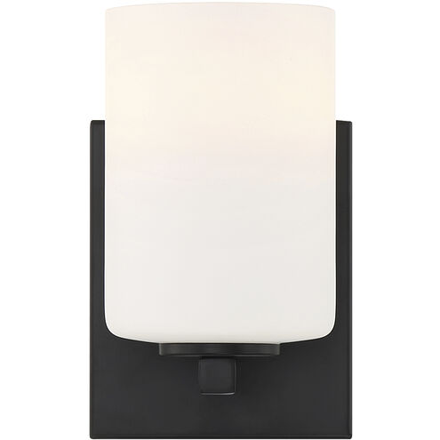Sienna 4.5 inch Matte Black Bath Vanity Light Wall Light