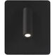 Villa 1 Light 6 inch Matte Black ADA Wall Sconce Wall Light