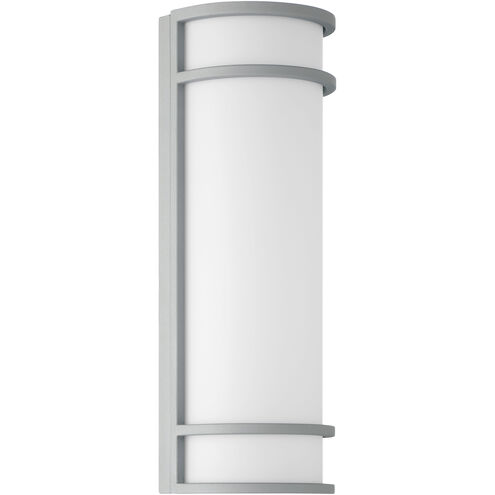 Cove 1 Light 18 inch Satin Outdoor Wall Sconce