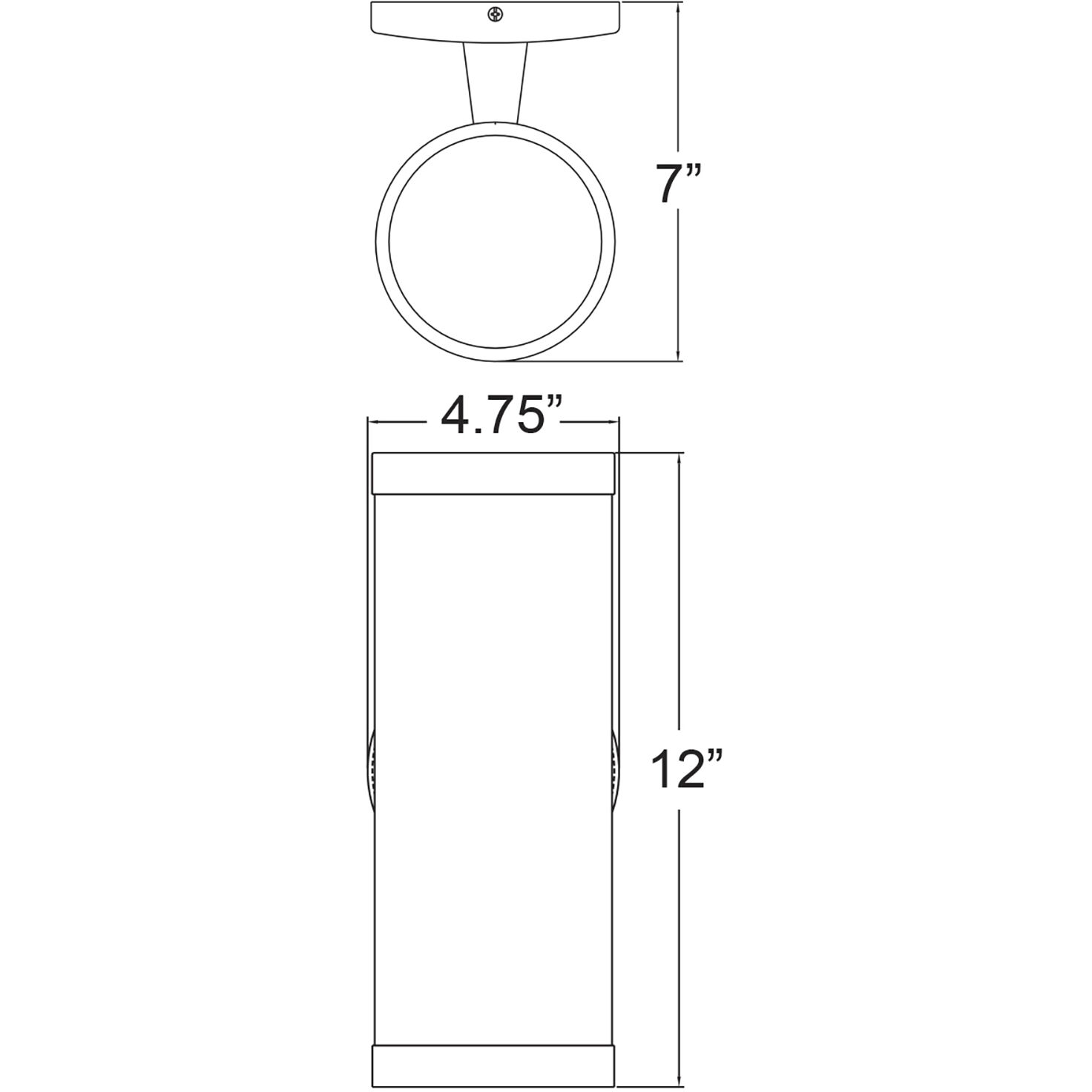 Poseidon Wall Sconce Wall Light in Satin