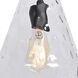 Simplicite LED 9 inch Black Pendant Ceiling Light