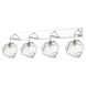 Boulder LED 32 inch Mirrored Stainless Steel Vanity Light Wall Light