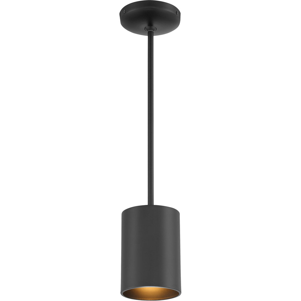 Pilson LED 4.5 inch Matte Black Pendant Ceiling Light