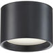 Reel LED 6.5 inch Black Flush Mount Ceiling Light