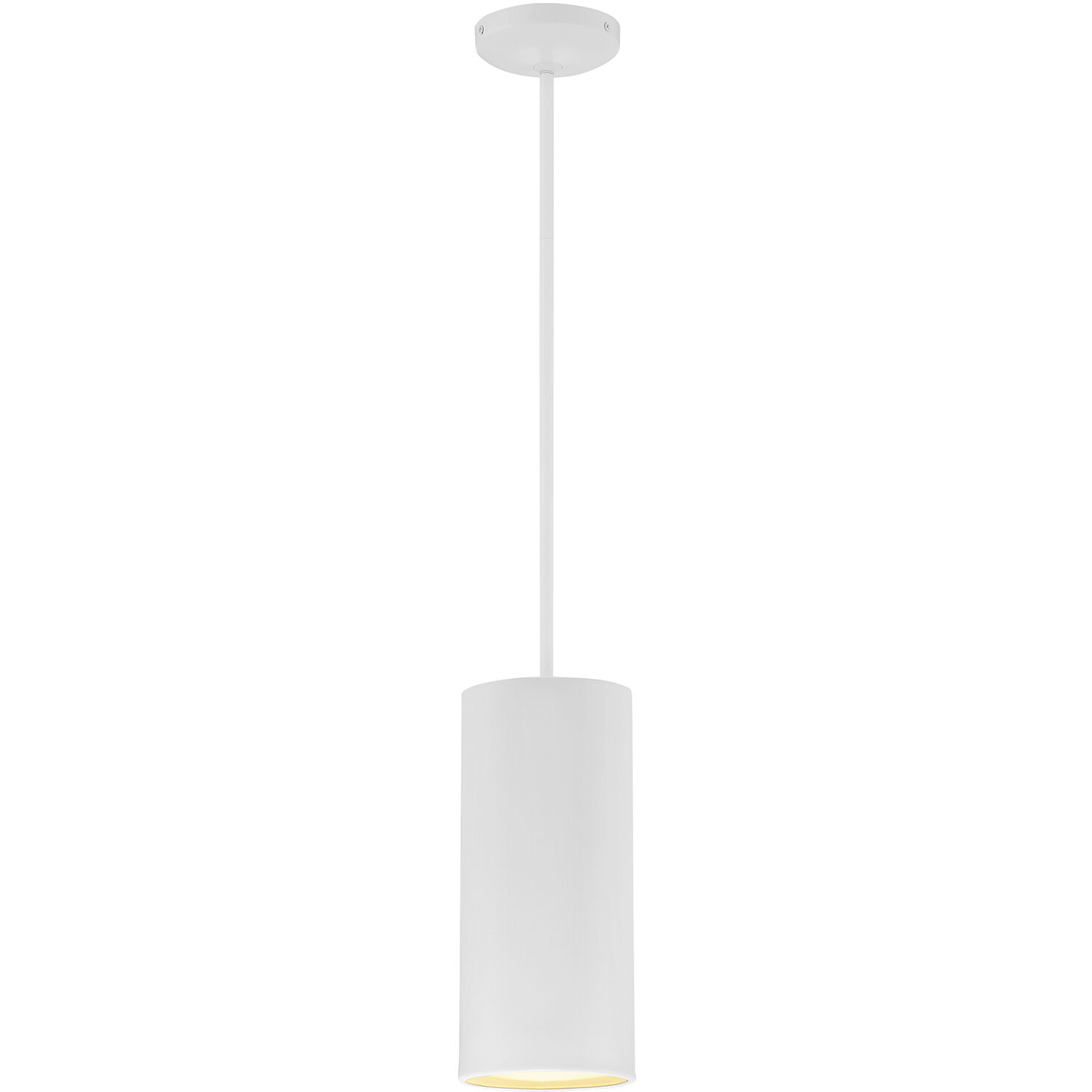 Pilson XL LED 6 inch Matte White Pendant Ceiling Light