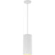 Pilson XL LED 6 inch Matte White Pendant Ceiling Light