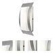 Eclipse 1 Light 14 inch Satin Outdoor Wall