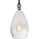 Ombre 1 Light 6 inch Black Pendant Ceiling Light