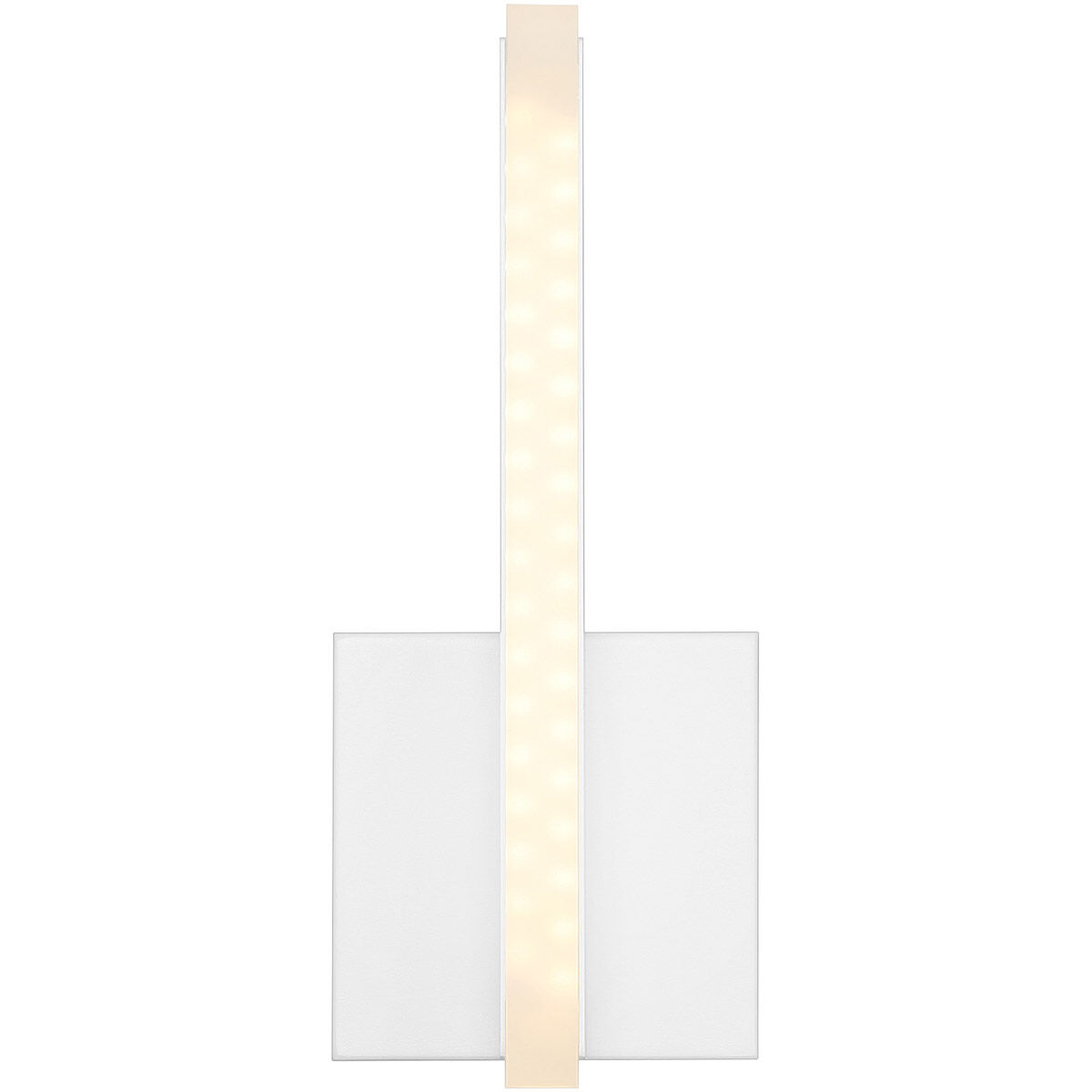 Illume LED 5 inch Matte White Wall Sconce Wall Light