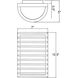 Bermuda 1 Light 10.5 inch Bronze Outdoor Wall Sconce