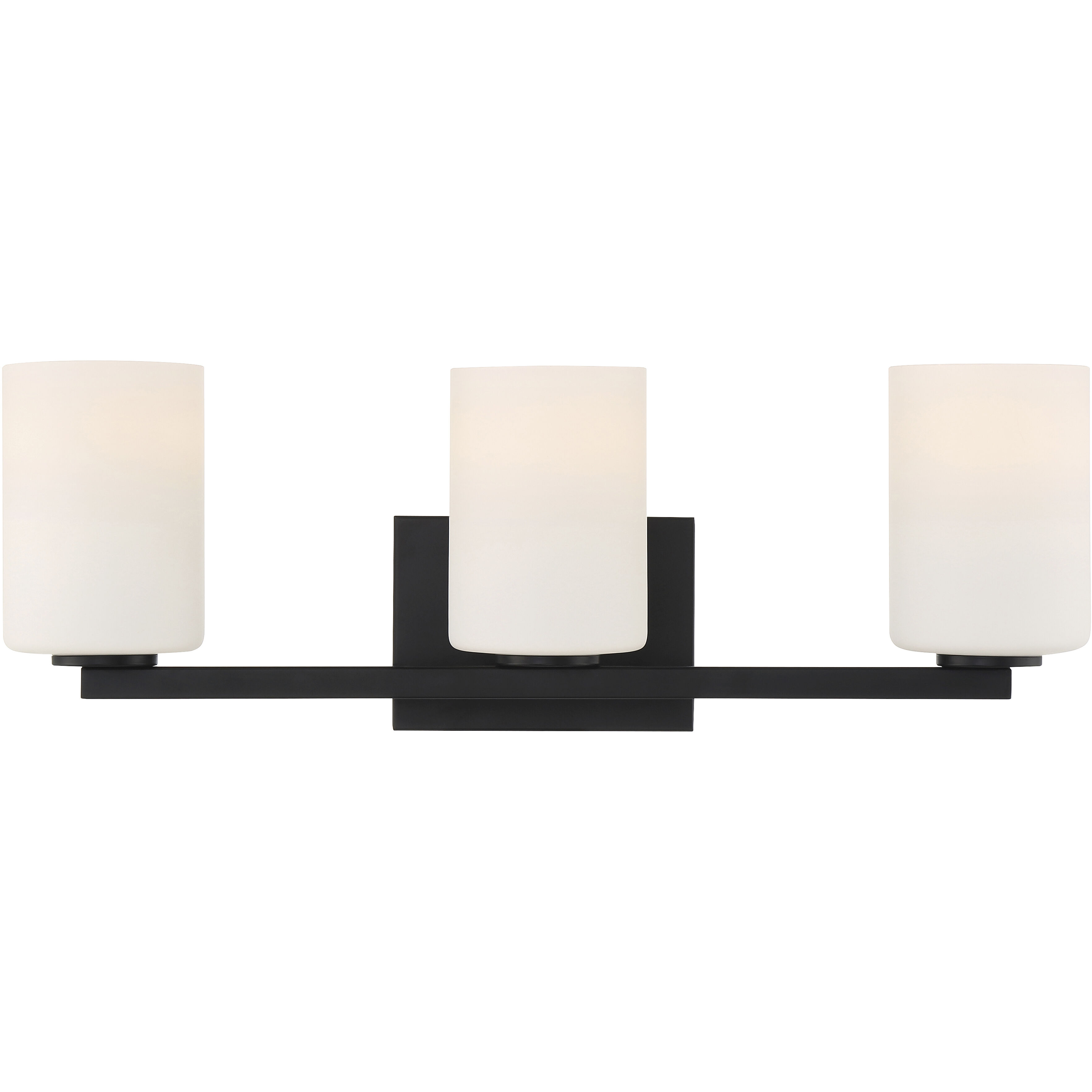 Sienna 21 inch Matte Black Bath Vanity Light Wall Light