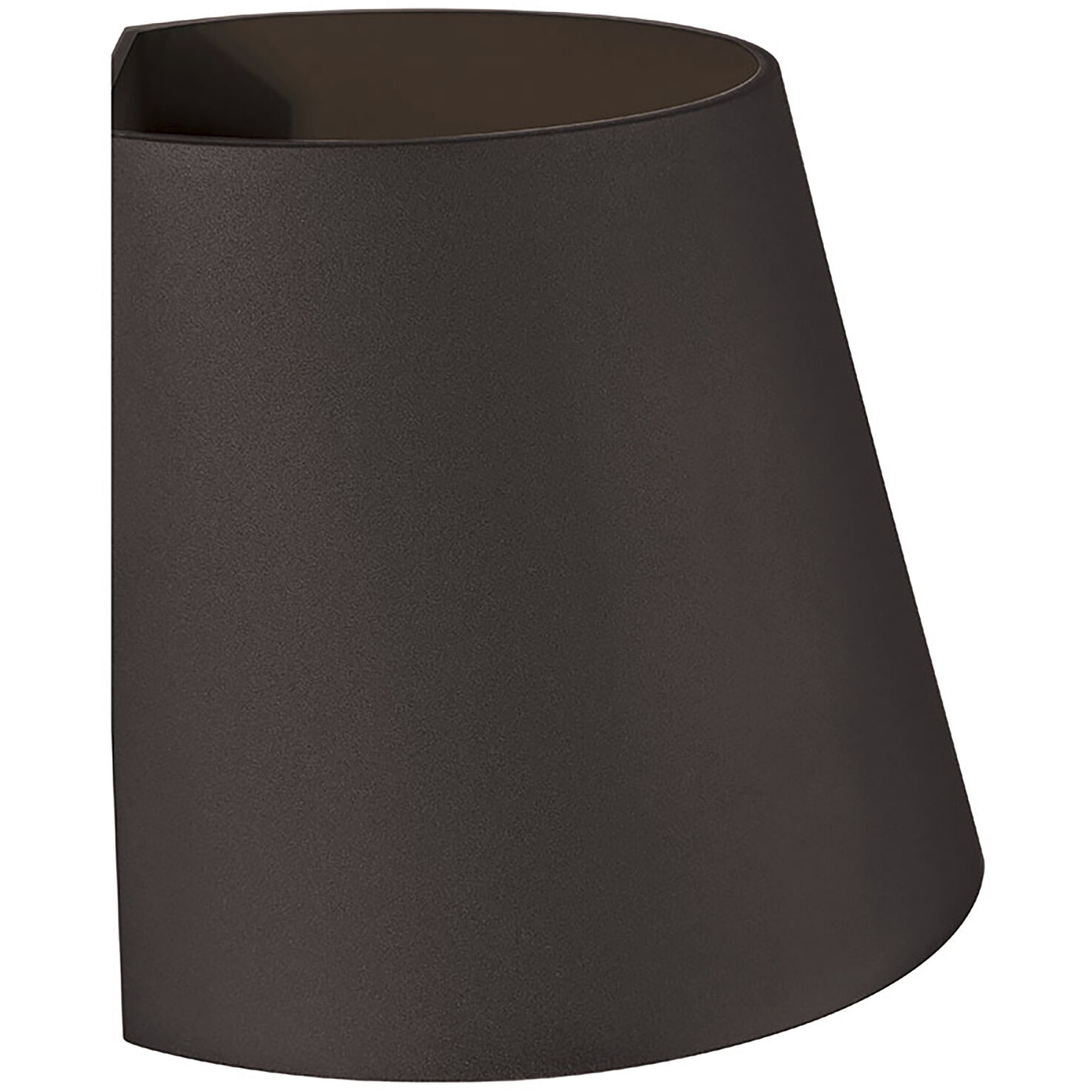 Cone LED 6 inch Bronze Outdoor Wall Sconce