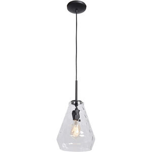Simplicite LED 9 inch Black Pendant Ceiling Light