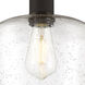 Port Nine LED 9 inch Matte Black Pendant Ceiling Light