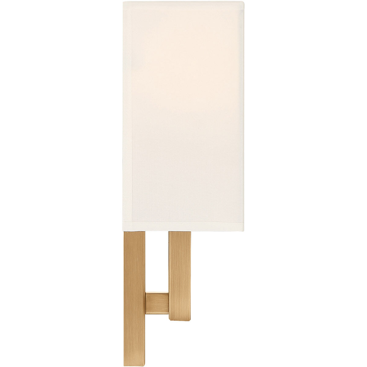 Mid Town LED 15 inch Antique Brushed Brass Wall Sconce Wall Light