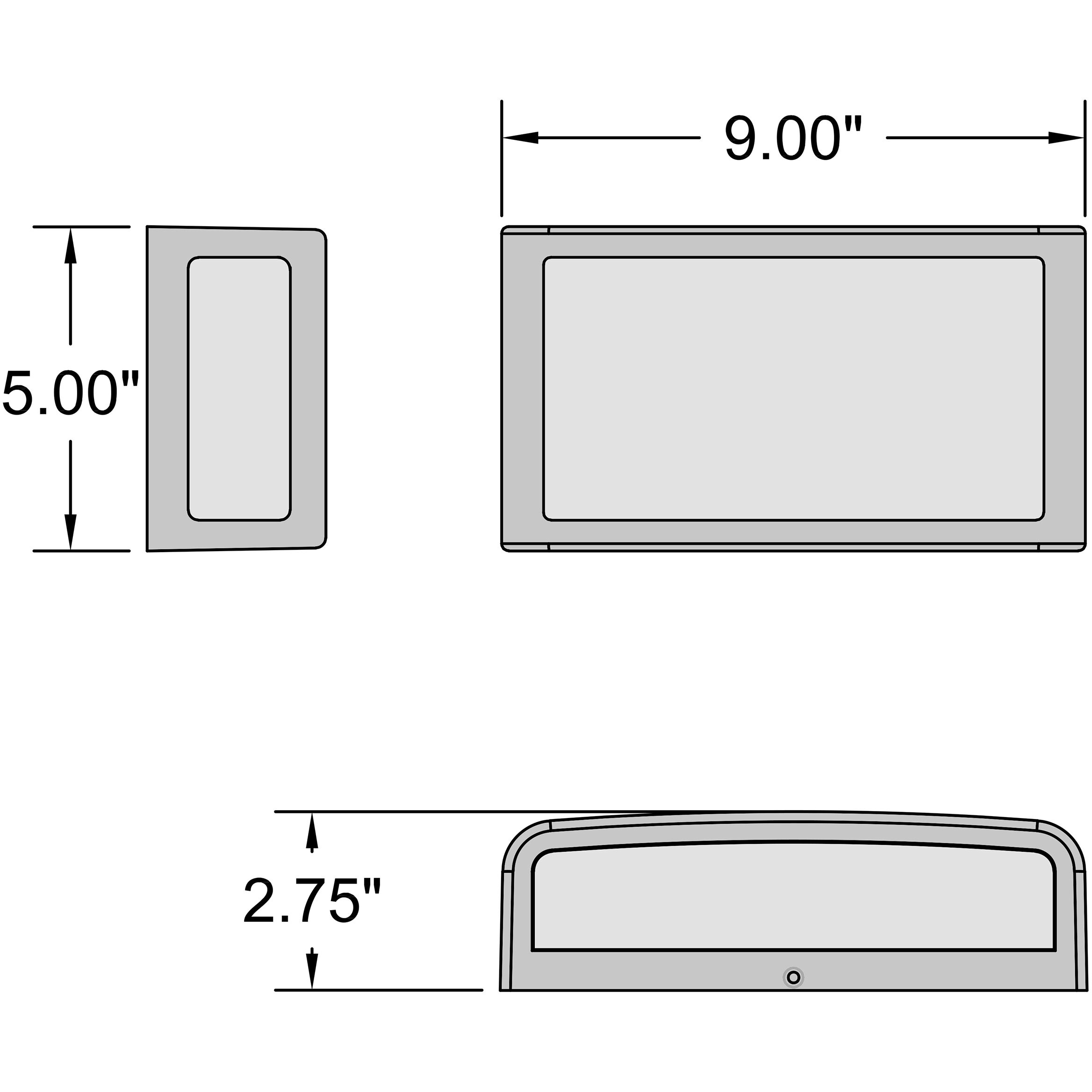 Montana Outdoor Wall Mount in Black