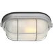 Nauticus Dual Mount 1 Light 4 inch Satin Outdoor Wall Sconce
