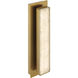 Ada 5.25 inch Antique Brushed Brass ADA Wall Sconce Wall Light