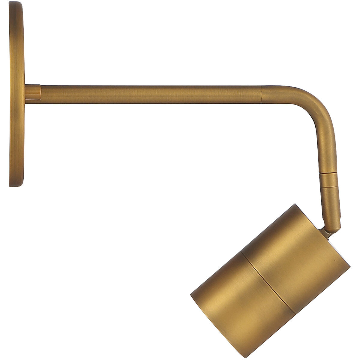 Café Antique Brushed Brass 5.50 watt LED Spotlight