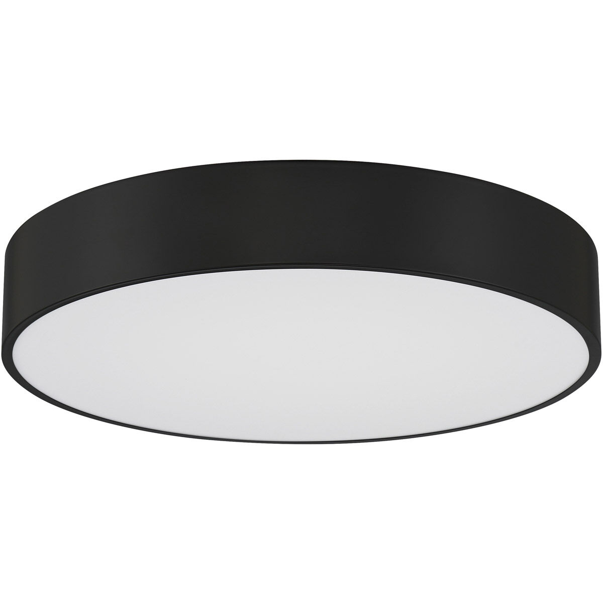 Como LED 21.75 inch Black Flush Mount Ceiling Light