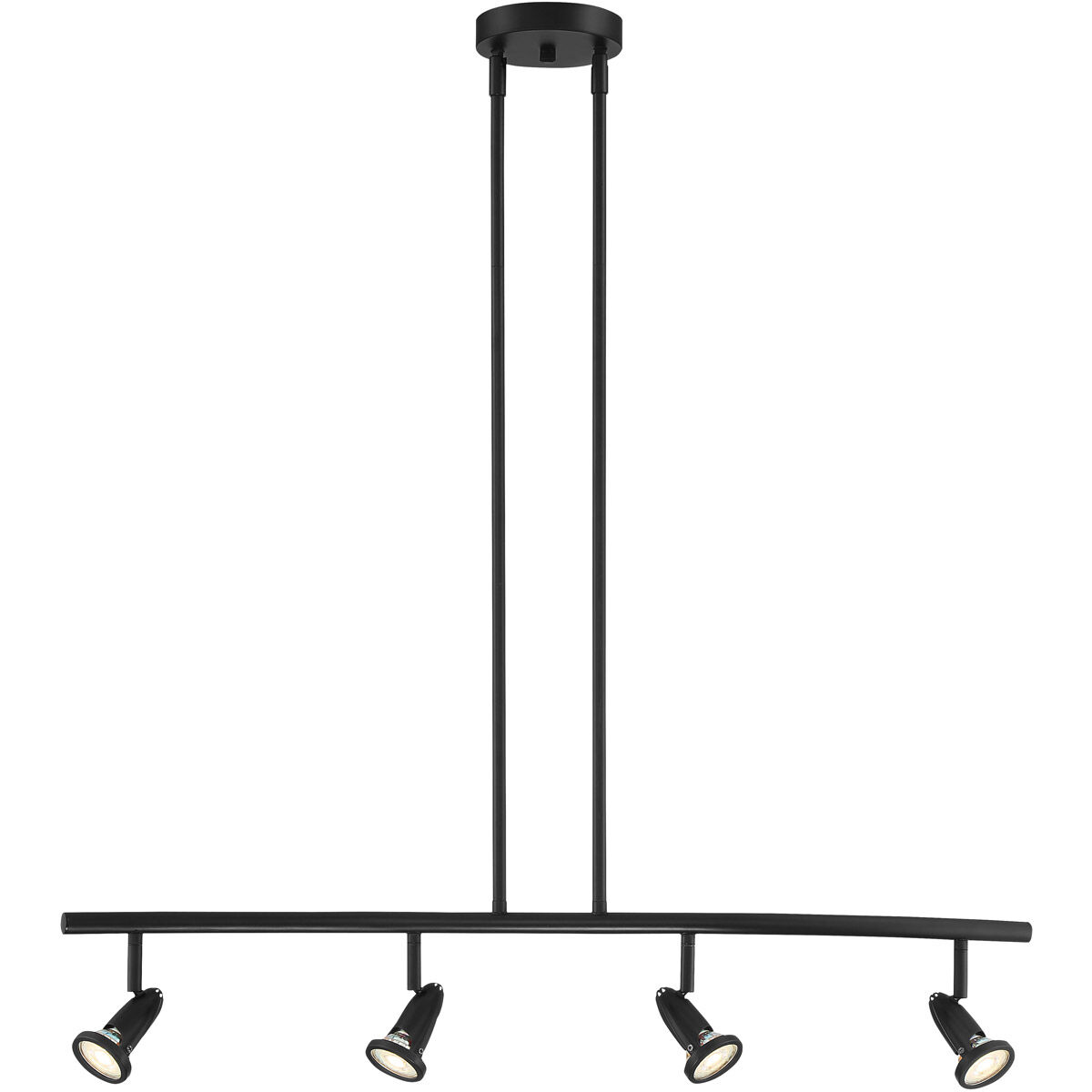 Cobra LED 8 inch Black Pendant - Spotlight Ceiling Light