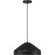 Prism LED 8 inch Matte Black Pendant Ceiling Light