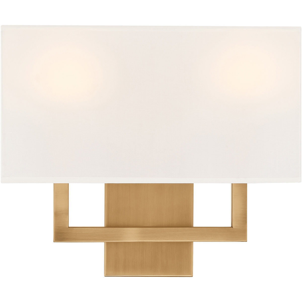 Mid Town LED 15 inch Antique Brushed Brass Wall Sconce Wall Light