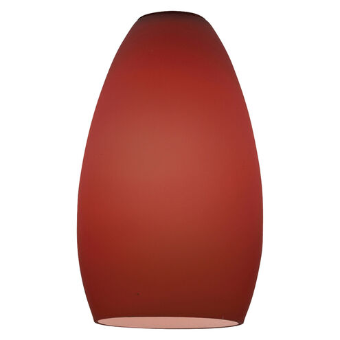 Inari Silk Glass 5 inch Pendant Glass Shade in Plum